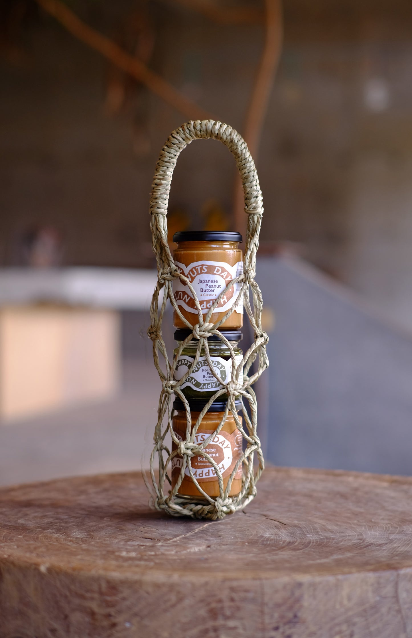 Igusa Gift Bag (L · 3-Jar)