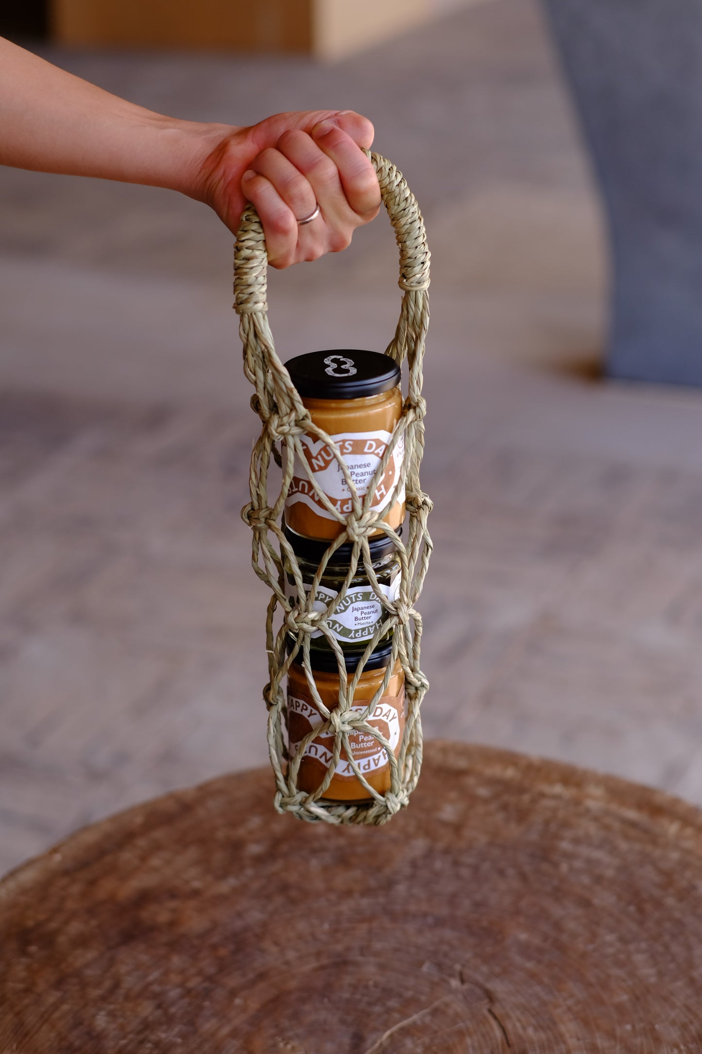 Igusa Gift Bag (L · 3-Jar)